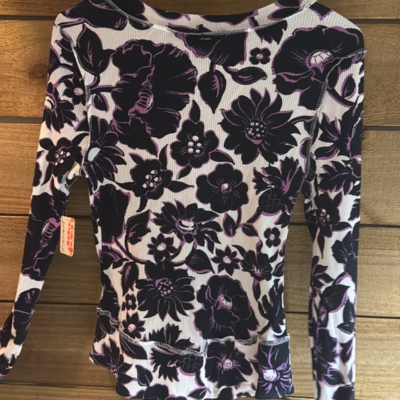 NWT Free People Henley Size Medium - Picture 4 of 7